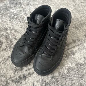 Vans Black High-Top Sneakers